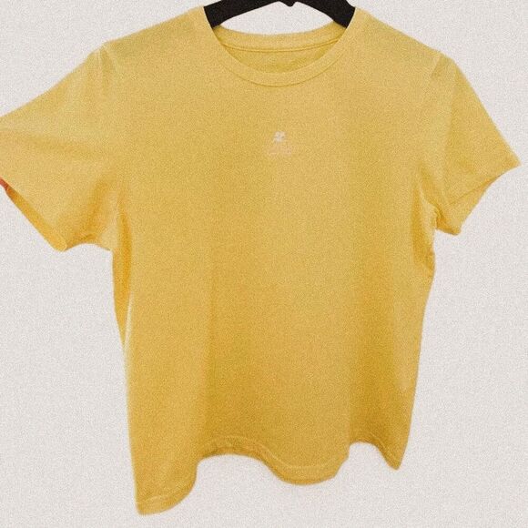 Courrèges Vintage Yellow Sport Futur Tee – Japanese Streetwear (Runs S/M) unisex - Picture 1 of 7